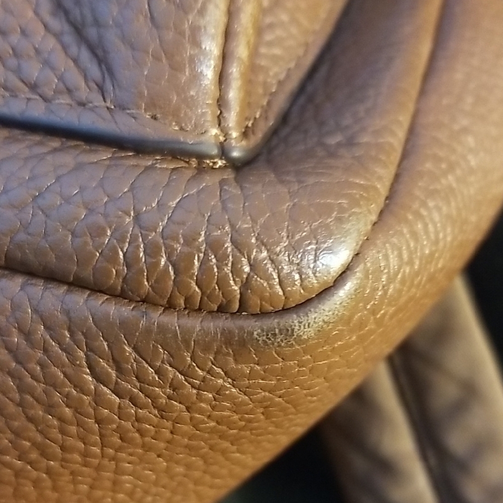 Coach Mini Charlie Brown Leather Backpack with Classic Silhouette - Picture 8 of 16